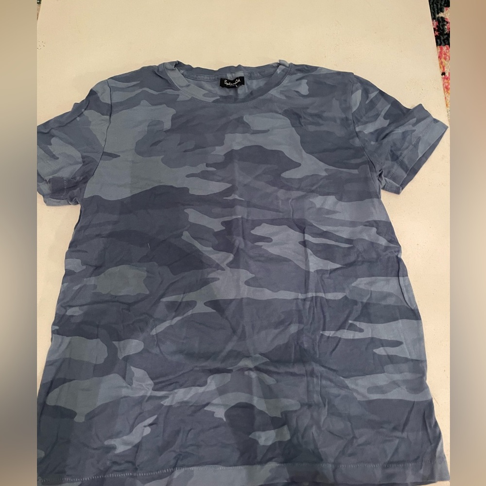 Blue camo T-shirt